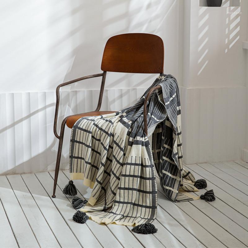 Geometric Stripe Knitted Blanket Tassel Casual Cotton Blanket for Home Textile sofa cover throw airplane thread1
Geometric Stripe Knitted Blanket Tassel Casual Cotton Blanket for Home Textile sofa cover throw airplane thread1