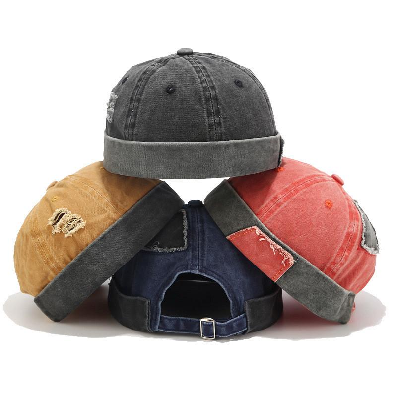 Men's Women's Hat Unisex Cap Japanese Casual Docker Sailor Mechanic Brimless Washed Hole Hat Sombrero Mujer Casquette Homme
Men's Women's Hat Unisex Cap Japanese Casual Docker Sailor Mechanic Brimless Washed Hole Hat Sombrero Mujer Casquette Homme