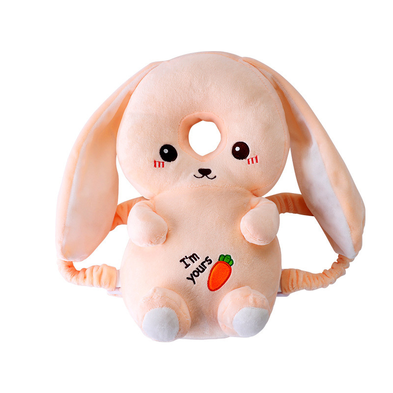 New Breathable Headrest Baby Anti-Fall Toddler Walk Anti-Collision Pillow Bee Resistance Cushion Infant Pillow Cushion Plush Toy LJ201014