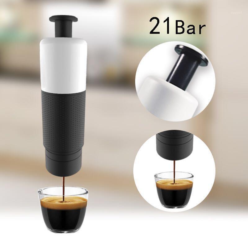 Manual Coffee Maker Machine Hand Pressure Portable Coffee Machine for1