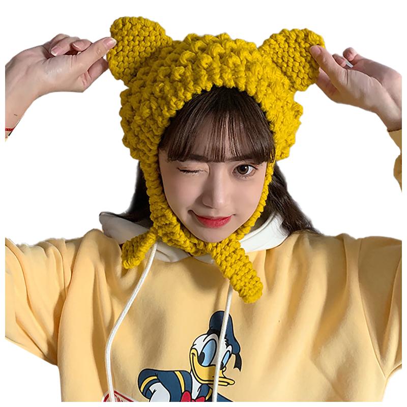 Women Winter Warm cap All-Match Warm Woolen Cute Knitted Earmuffs Vintage Hat Female Spring Vintage Tweed Retro Crochet Beanie, Army green
Women Winter Warm cap All-Match Warm Woolen Cute Knitted Earmuffs Vintage Hat Female Spring Vintage Tweed Retro Crochet Beanie, Army green
