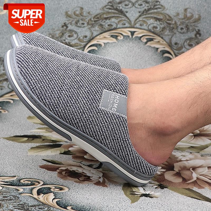 Men's slippers Winter Big size 46-51 stripe Indoor shoes for male Keep warm Antiskid Cozy Short plush home slippers men #ig6Q, Gray
Men's slippers Winter Big size 46-51 stripe Indoor shoes for male Keep warm Antiskid Cozy Short plush home slippers men #ig6Q, Gray
