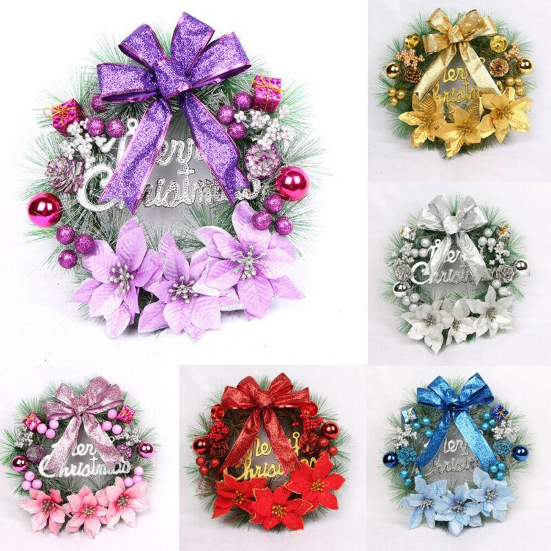 Christmas Wreath Window Front Door Decoration Ornaments Bell Artificial Wreath Christmas Decorations xmas novelty gifts1, Silver
Christmas Wreath Window Front Door Decoration Ornaments Bell Artificial Wreath Christmas Decorations xmas novelty gifts1, Silver