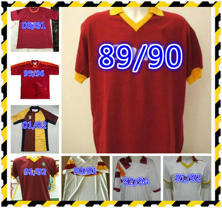 1990 1991 1992 1994 1995 RETRO TOTTI soccer jersey 2000 TOTTI BATISTUTA Candela Montella shirt classic vintage Maglia da calcio NAKATA BALBO, 01/02
1990 1991 1992 1994 1995 RETRO TOTTI soccer jersey 2000 TOTTI BATISTUTA Candela Montella shirt classic vintage Maglia da calcio NAKATA BALBO, 01/02