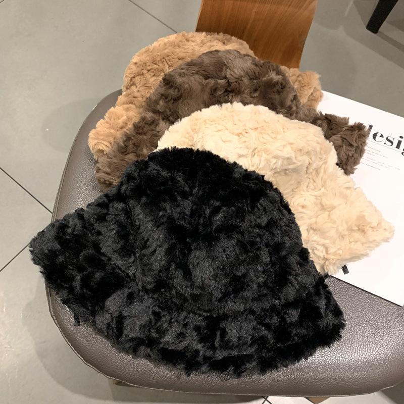 Women's Hat Winter Fur Bucket Cute And Warm Caps Hunting Fishing Hat Basin Chapeau Sun Prevent Gorros, Black
Women's Hat Winter Fur Bucket Cute And Warm Caps Hunting Fishing Hat Basin Chapeau Sun Prevent Gorros, Black