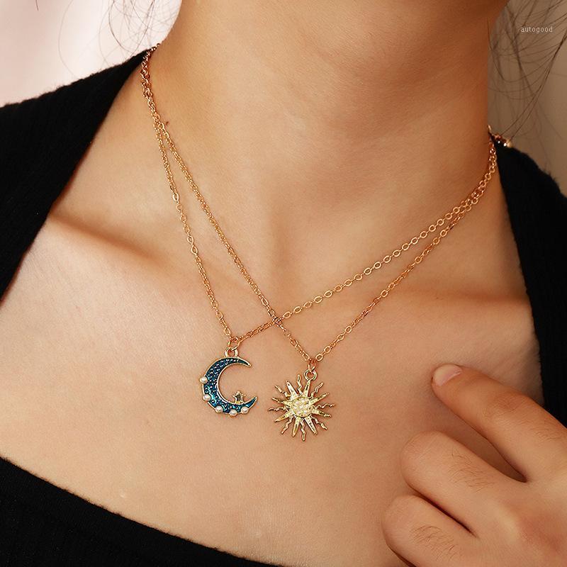 Chokers Vintage Double Necklace Pearl Sun Moon For Women Pendant Choker Chains Jewelry Indie Aesthetic Hippie1
Chokers Vintage Double Necklace Pearl Sun Moon For Women Pendant Choker Chains Jewelry Indie Aesthetic Hippie1