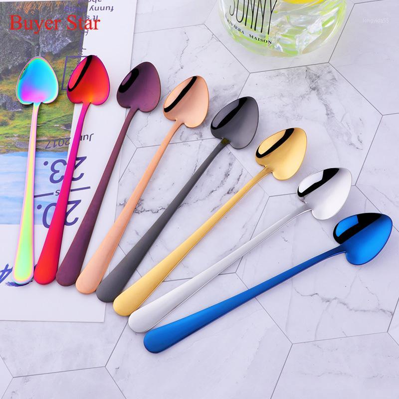 6PCS/Set Colorful Stainless Steel Heart Shape Coffee Spoon Wedding Dessert Stir Spoon Kitchen Supplies Luxury Tableware1
6PCS/Set Colorful Stainless Steel Heart Shape Coffee Spoon Wedding Dessert Stir Spoon Kitchen Supplies Luxury Tableware1