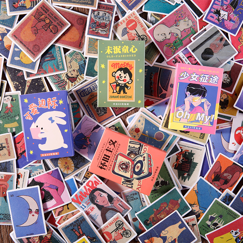 60 pcs/lot Kawaii Boxed Stickers aesthetic Stationery in Notebook Scrapbooking material Decorative Diary Album bullet journal
60 pcs/lot Kawaii Boxed Stickers aesthetic Stationery in Notebook Scrapbooking material Decorative Diary Album bullet journal