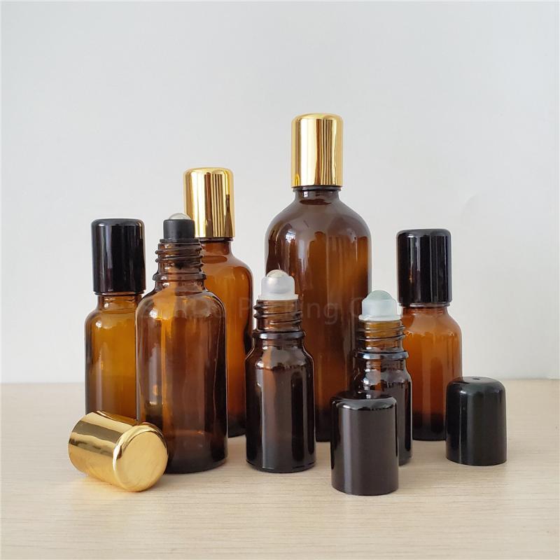 100pcs 5ml 10ml 15ml 20ml 30ml 50ml 100ml Amber Roll On Bottle for Essential Oils Refillable Perfume Bottle Deodorant Containers 
100pcs 5ml 10ml 15ml 20ml 30ml 50ml 100ml Amber Roll On Bottle for Essential Oils Refillable Perfume Bottle Deodorant Containers