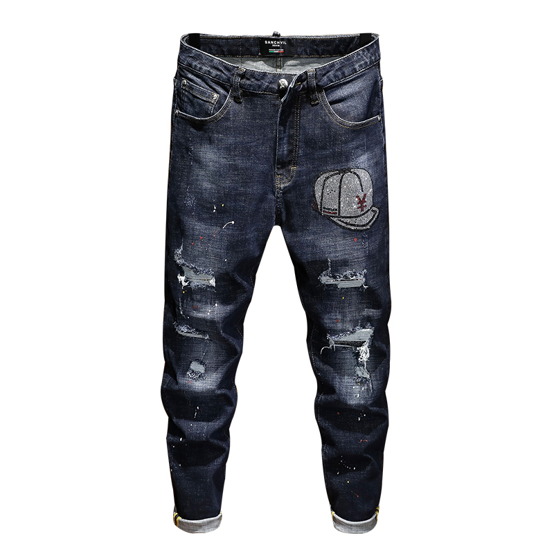 2021 New Brem Ripped for Men Elastic Paint Thin Pants Hip Cotton Winter Blue Spring Gray MEQO
2021 New Brem Ripped for Men Elastic Paint Thin Pants Hip Cotton Winter Blue Spring Gray MEQO