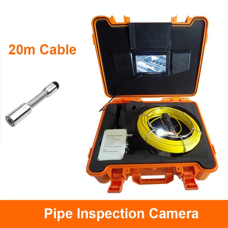 Factory Price 20M Cable Sewer Drain Waterproof Camera 7inch LCD Pipe Duct Inspection System With 23MM Lens
Factory Price 20M Cable Sewer Drain Waterproof Camera 7inch LCD Pipe Duct Inspection System With 23MM Lens