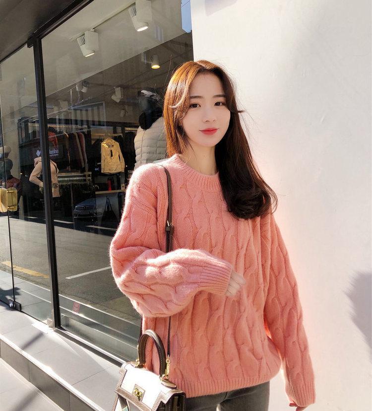 New Casual Sweater Women 2020 O-neck Solid Color Winter Thick Pullover Loose Clothes Women Vestidos, Blue
New Casual Sweater Women 2020 O-neck Solid Color Winter Thick Pullover Loose Clothes Women Vestidos, Blue