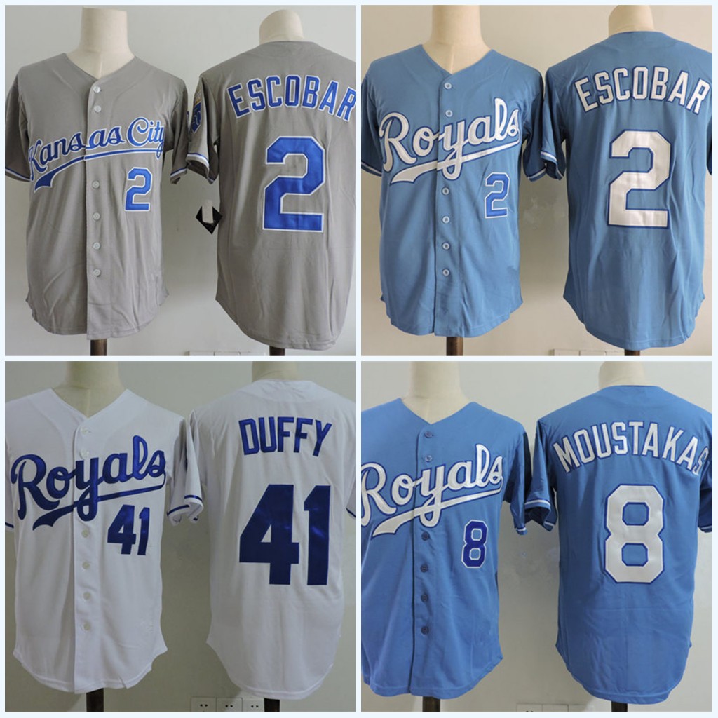 Discount Mens #2 Alcides Escobar Jersey #8 Moustakas Mike #41 Danny Duffy Baseball Jersey
Discount Mens #2 Alcides Escobar Jersey #8 Moustakas Mike #41 Danny Duffy Baseball Jersey