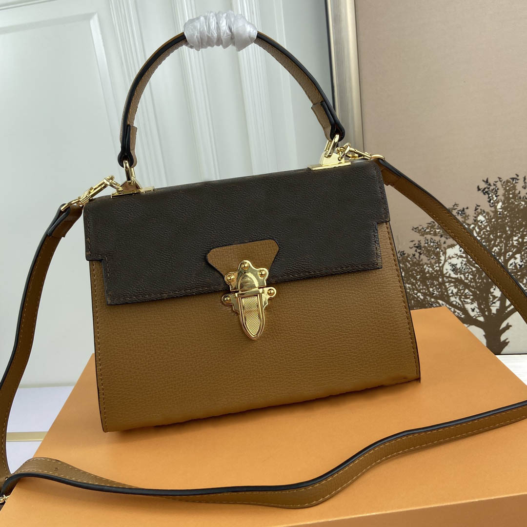 Luxury designer shoulder bags ladies evening bag leather material versatile diagonal handbag natural style u 53662, Box
Luxury designer shoulder bags ladies evening bag leather material versatile diagonal handbag natural style u 53662, Box