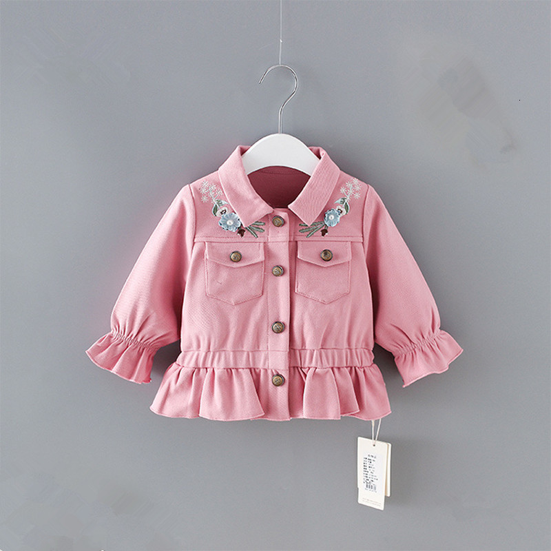 2021 New Cardigan Infantil Spring Flowers Embroidery Baby Jacket Denim Girls Coat Infant Dust Outwear 2 Color 0-2y Tef5, Pink
2021 New Cardigan Infantil Spring Flowers Embroidery Baby Jacket Denim Girls Coat Infant Dust Outwear 2 Color 0-2y Tef5, Pink