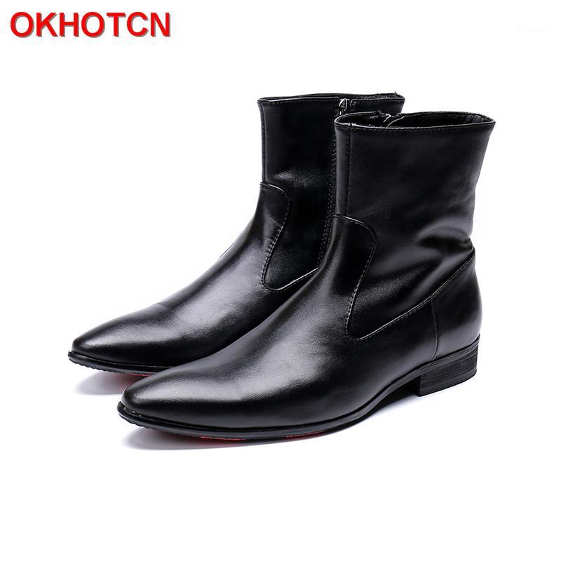Pointed Toe Men Winter Boots Waterproof Genuine Warm Vintage Men Boots Cowhide Winter Leather Toe Safety Shoes Side Zipper Shoes1, Black
Pointed Toe Men Winter Boots Waterproof Genuine Warm Vintage Men Boots Cowhide Winter Leather Toe Safety Shoes Side Zipper Shoes1, Black