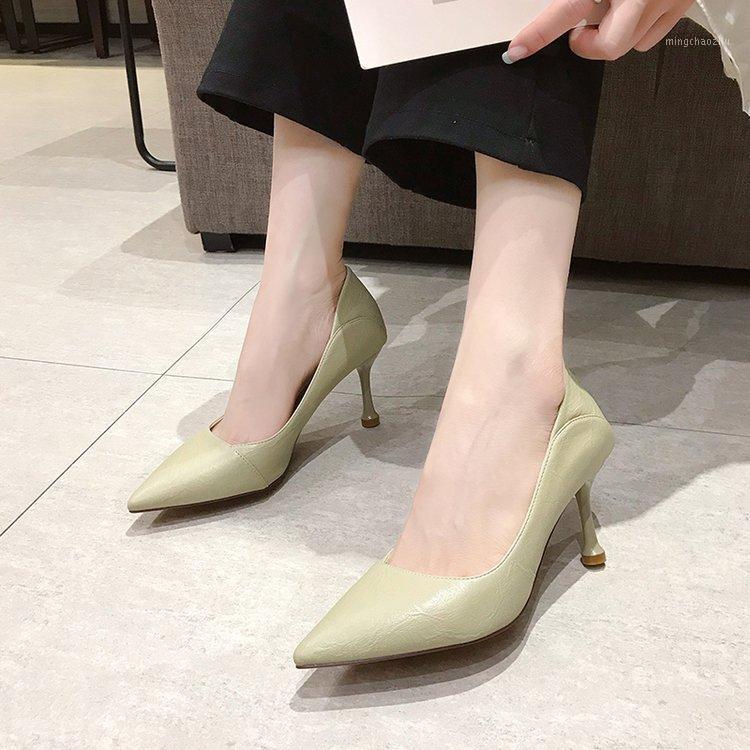 Designer Women Spring Autumn Thin High Heels Ins 2020 Woman Slip on Pointed Toe Pumps Solid Color Zapatos De Mujer1, Black
Designer Women Spring Autumn Thin High Heels Ins 2020 Woman Slip on Pointed Toe Pumps Solid Color Zapatos De Mujer1, Black