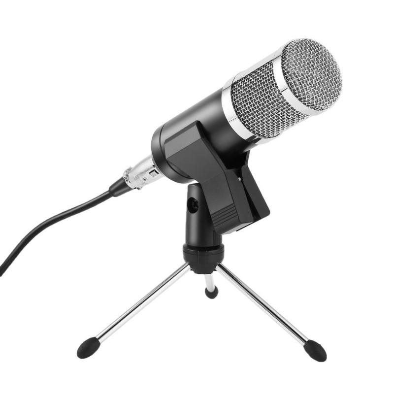 Microphone microfone Mic Professional Handheld Condenser Mic Computer Microphone Stand Tripod Wired 3.5mm For Recording Studio
Microphone microfone Mic Professional Handheld Condenser Mic Computer Microphone Stand Tripod Wired 3.5mm For Recording Studio