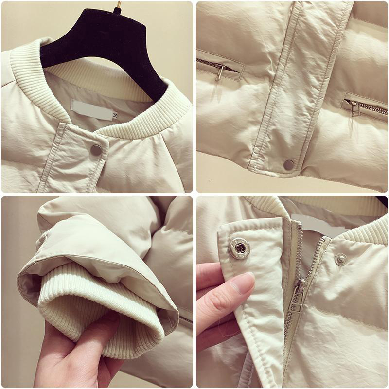 5 Colors Bomber Winter Jacket Women Coats New Arrival Fashion Warm Casual Femme Solid Parka Plus Size Outwear Y201006