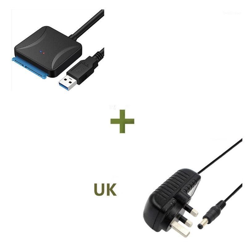 SATA USB Adapter USB 3.0 2.0 to Sata 3 Cable Converter 5Gbps 45cm for 2.5 3.5 HDD SSD Hard Disk Drive w/ 12V AC/DC Power Adapter1
SATA USB Adapter USB 3.0 2.0 to Sata 3 Cable Converter 5Gbps 45cm for 2.5 3.5 HDD SSD Hard Disk Drive w/ 12V AC/DC Power Adapter1