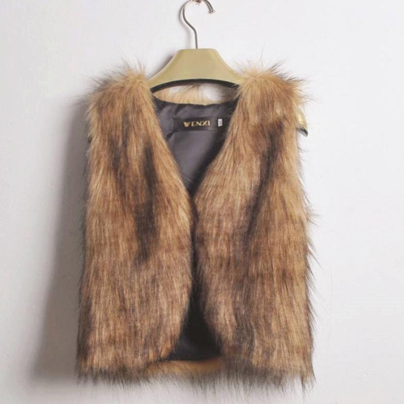Winter Fashion Hit 2020 Imitation Fur Vest Women' Short Coat Sleeveless Faux Fur Jacket Outwear Loose 3xl 4xl Casual Fall Wear, As picture
Winter Fashion Hit 2020 Imitation Fur Vest Women' Short Coat Sleeveless Faux Fur Jacket Outwear Loose 3xl 4xl Casual Fall Wear, As picture