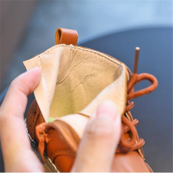 Childrens Martin boots spring autumn side zipper kids boys girls soft sole Casual shoes sneaker