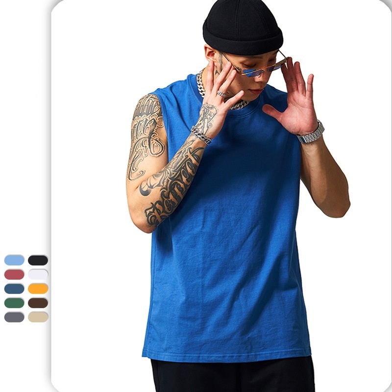 Men Summer New Sleeveless Vests Solid Color Casual Tank Tops Male Sportswear Breathable Bodybuilding Gym Vest T-shirts Loose, Xns20vest green
Men Summer New Sleeveless Vests Solid Color Casual Tank Tops Male Sportswear Breathable Bodybuilding Gym Vest T-shirts Loose, Xns20vest green