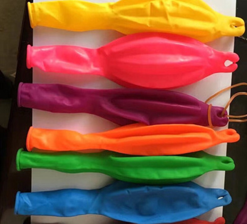 Elastic Punch Balloons Bounce Floating Balloon Christmas Decoration Toys Colorful Latex Punch-Balloons