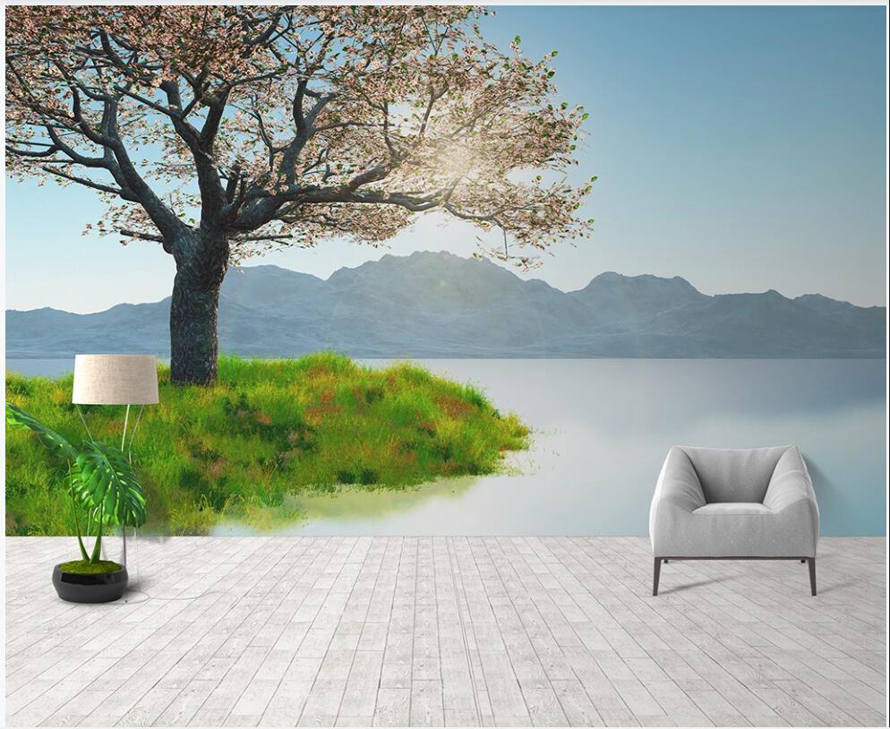 custom photo mural wallpaper 3 d HD river bank big tree scenery home decor living room wallpaper for walls 3d bedroom background wall, Non-woven wallpaper 
custom photo mural wallpaper 3 d HD river bank big tree scenery home decor living room wallpaper for walls 3d bedroom background wall, Non-woven wallpaper
