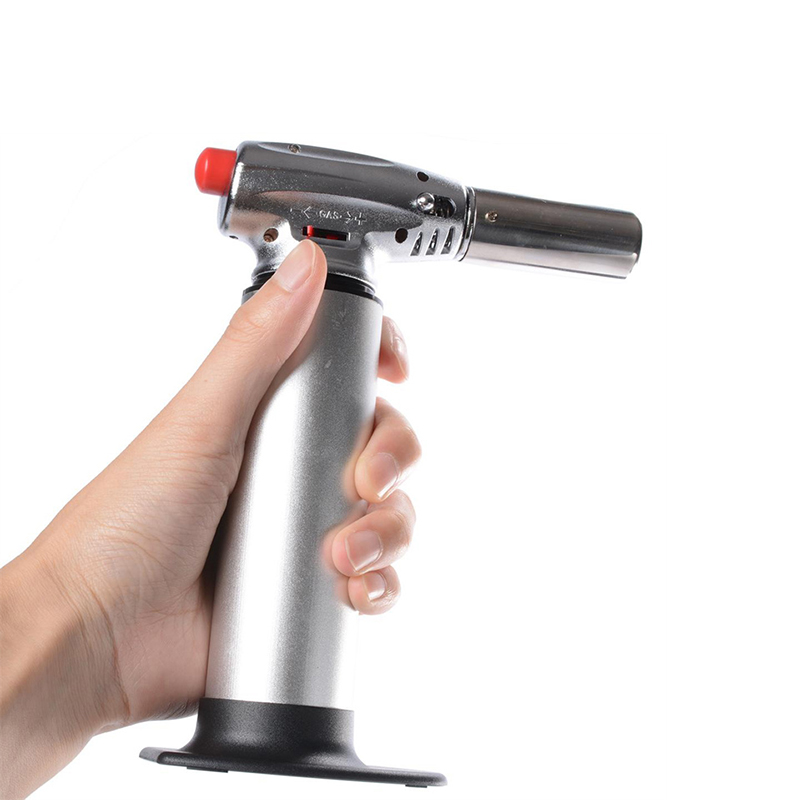 1300C Butane Scorch Torch Jet Chef Cooking Refillable Adjustable Flame Kitchen Lighter Spray Gun Picnic Tool W260202