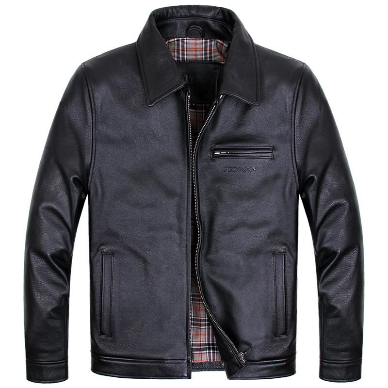Genuine Men Real Cow Leather Autumn Winter for Mens Clothing Vintage Plus Size Jacket Casacos A005-2 YY766, Black
Genuine Men Real Cow Leather Autumn Winter for Mens Clothing Vintage Plus Size Jacket Casacos A005-2 YY766, Black