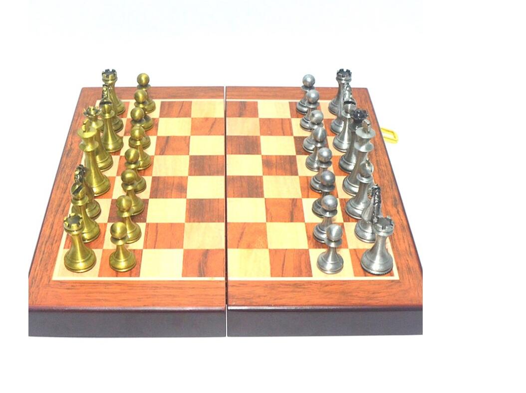 High-quality non-magnetic chess foldable board puzzle board game toy chess high-end gift metal chess pieces high quality2021#4
High-quality non-magnetic chess foldable board puzzle board game toy chess high-end gift metal chess pieces high quality2021#4