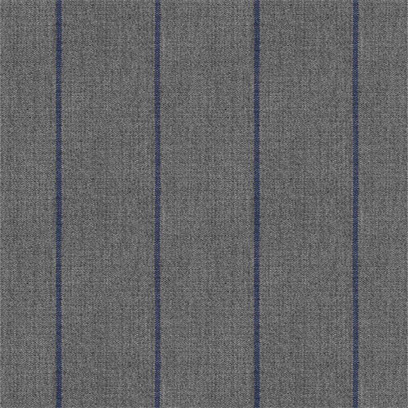 Handsome Men Suits Stripe Design Notch Lapel Wedding Tuxedos 2 Piece Gray Vintage Tailored Fit Suits For Best Man Custom Made