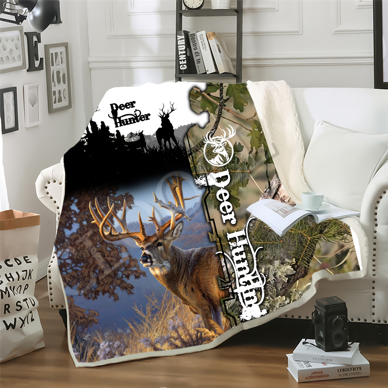 CLOOCL Blankets Animal Deer Hunting 3D Print Sofa Travel Throw Blanket Teens Plush Quilt
CLOOCL Blankets Animal Deer Hunting 3D Print Sofa Travel Throw Blanket Teens Plush Quilt
