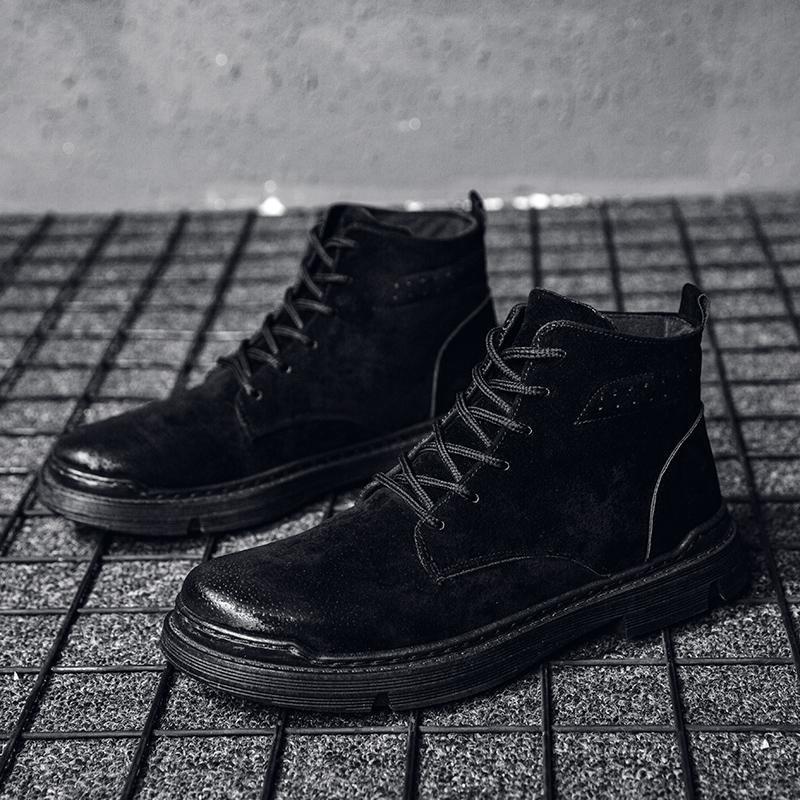 Ankle Boots Winter Men High Top Sneakers Bota Coturnos Masculino Mens Shoes Casual Motorcycle Boots Male Warm Shoes, Brown
Ankle Boots Winter Men High Top Sneakers Bota Coturnos Masculino Mens Shoes Casual Motorcycle Boots Male Warm Shoes, Brown