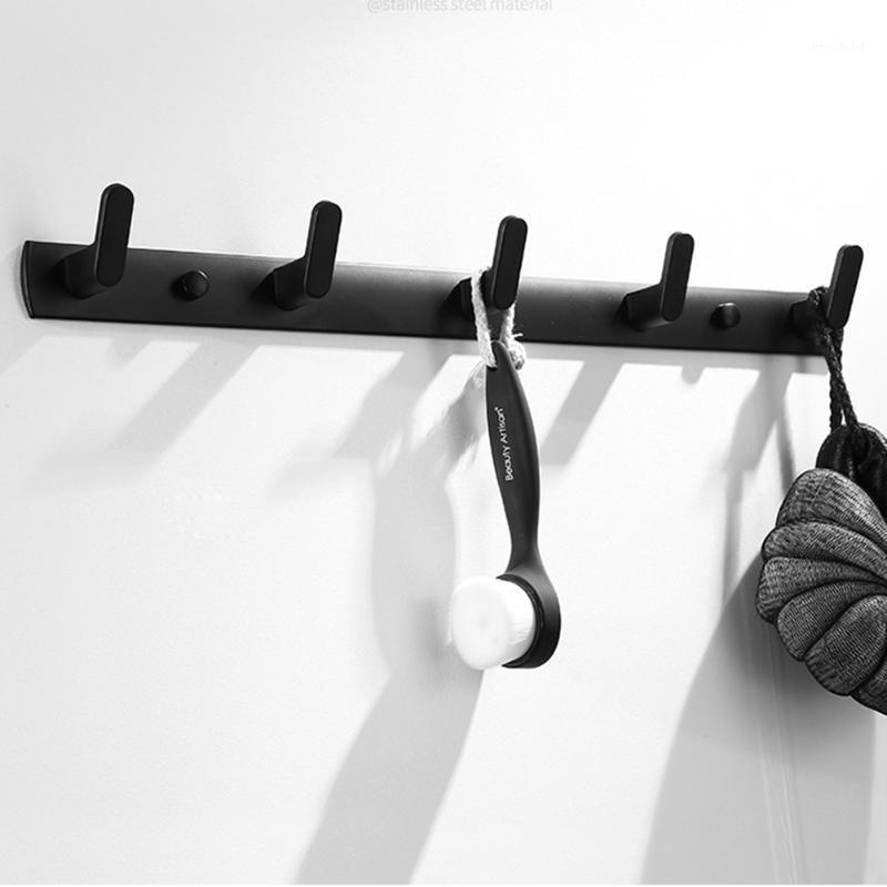 Wall-mounted Aluminum Robe Hook Hanger Bathroom Towel Rack Wardrobe Multifunction Kitchen Door Coat Hat Anti-slip Stack1
Wall-mounted Aluminum Robe Hook Hanger Bathroom Towel Rack Wardrobe Multifunction Kitchen Door Coat Hat Anti-slip Stack1