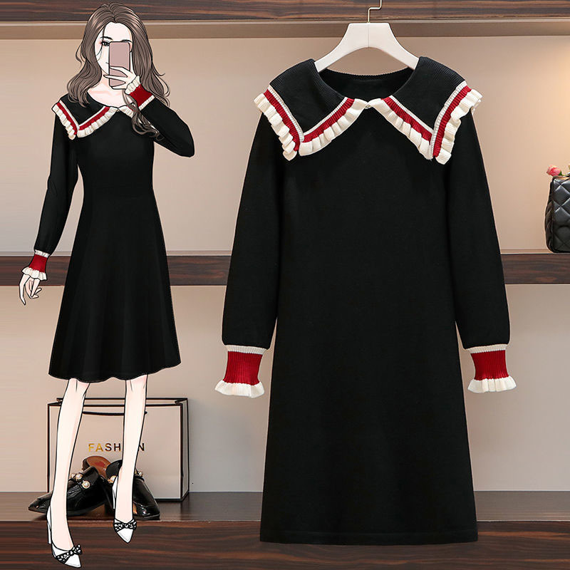 New Autumn Female Fashion Shirt Elegant Long Sleeve Casual Woman Collar Plus Size Dress R642 5tld, Black
New Autumn Female Fashion Shirt Elegant Long Sleeve Casual Woman Collar Plus Size Dress R642 5tld, Black