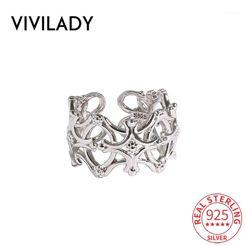 VIVILADY100% 925 Sterling Silver Chic Hollow Roman Pattern Cross Adjustable Women Charm Ring Korean Trendy Female Party Jewelry1
VIVILADY100% 925 Sterling Silver Chic Hollow Roman Pattern Cross Adjustable Women Charm Ring Korean Trendy Female Party Jewelry1