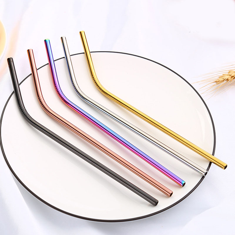 6*215MM 304 Stainless Steel Straw Reusable Drinking Straws sliver Metal Cleaning Brush Home Party Wedding Bar Tools Barware
6*215MM 304 Stainless Steel Straw Reusable Drinking Straws sliver Metal Cleaning Brush Home Party Wedding Bar Tools Barware