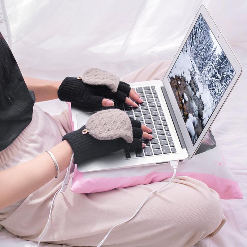 Men's Women's Secure USB 5V Heating Gloves Hand Warmers Winter Warm Mittens Hand Laptop Half Fingerless Electric Heating Gloves, Pink
Men's Women's Secure USB 5V Heating Gloves Hand Warmers Winter Warm Mittens Hand Laptop Half Fingerless Electric Heating Gloves, Pink