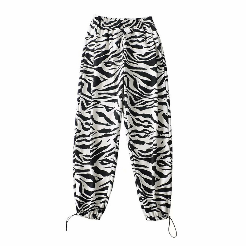 2021 New Womens Sweatpants High Elastic Waist Streetwear Fashion Long Trousers Spring Summer 7oc8, Zebra elastic hem
2021 New Womens Sweatpants High Elastic Waist Streetwear Fashion Long Trousers Spring Summer 7oc8, Zebra elastic hem