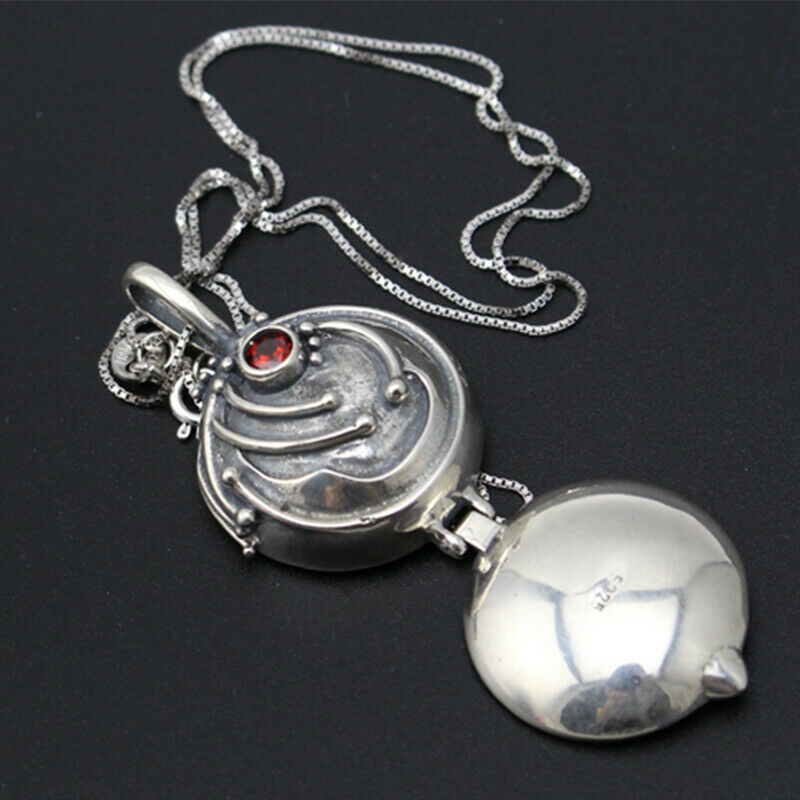 The Vampire Diaries Elena Vervain Pendant 925 Sterling Silver Necklace Pendant Women Jewelry Sweater Necklace Birthday Gifts 201104
