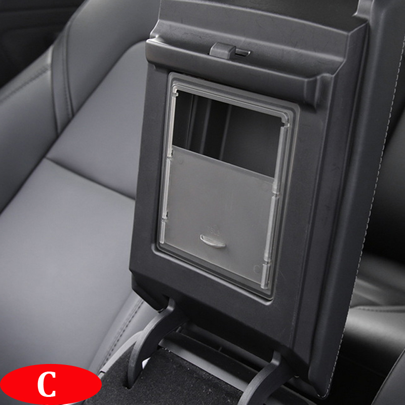 Car Armrest Hidden Storage Organizer Box For Tesla Model 3 Y 2017-2021 Interior Modification Accessories Center Console Case Auto Parts