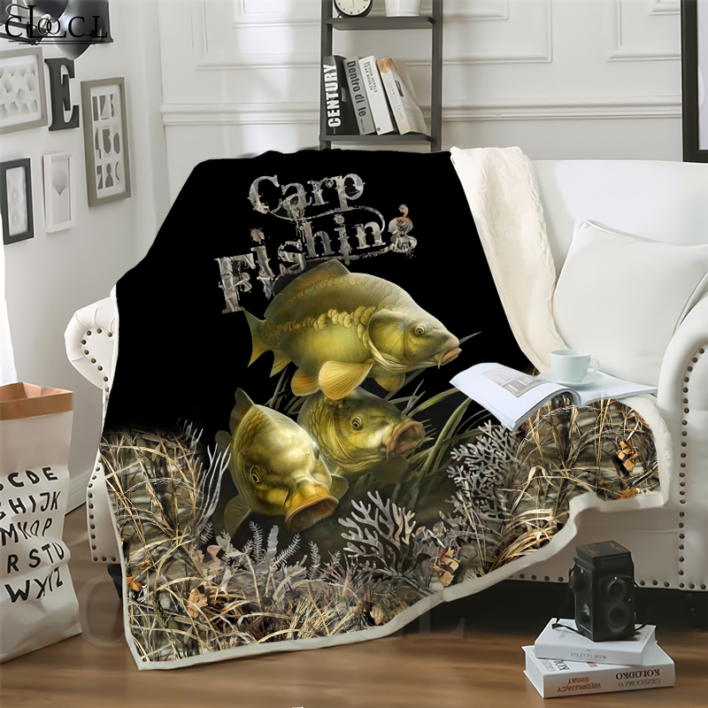 CLOOCL Animal Carp Fishing 3D Print Harajuku Air Conditioning Blanket Sofa Teens Bedding Throw Blankets Plush Quilt
CLOOCL Animal Carp Fishing 3D Print Harajuku Air Conditioning Blanket Sofa Teens Bedding Throw Blankets Plush Quilt