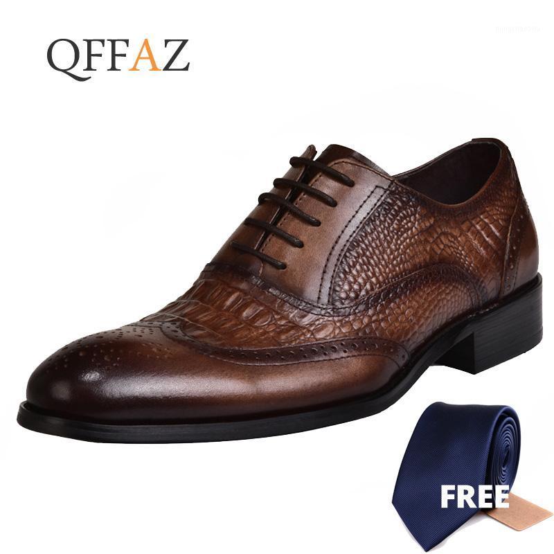 QFFAZ 2020 New Men Dress Shoes Genuine Leather Male Oxford Italian Classic Vintage Lace-up Men's Brogue Shoes Oxford1, Black
QFFAZ 2020 New Men Dress Shoes Genuine Leather Male Oxford Italian Classic Vintage Lace-up Men's Brogue Shoes Oxford1, Black