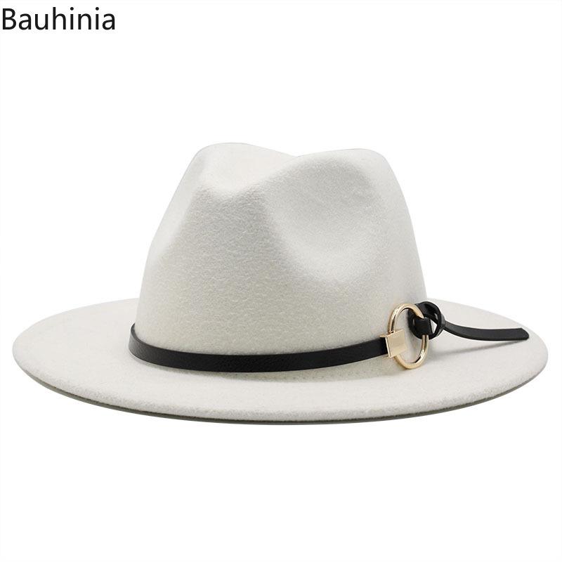New Wool Women Men Fedora Hat For Winter Autumn Elegant Lady Trilby Felt Homburg Jazz Hat 56-58CM/59-61CM, 16
New Wool Women Men Fedora Hat For Winter Autumn Elegant Lady Trilby Felt Homburg Jazz Hat 56-58CM/59-61CM, 16