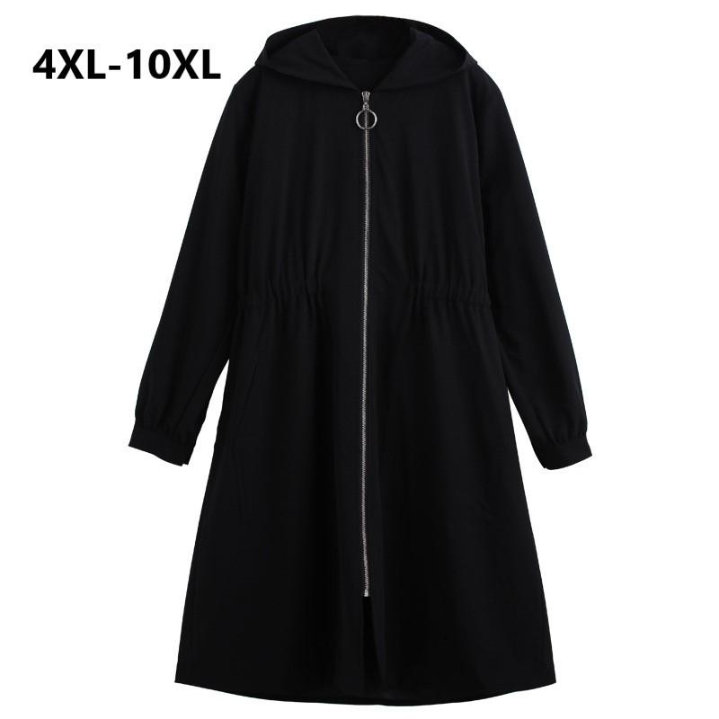 Large size 10xl jacket women's windbreaker 2020 autumn and winter slim long windbreaker women black hooded jacket
Large size 10xl jacket women's windbreaker 2020 autumn and winter slim long windbreaker women black hooded jacket