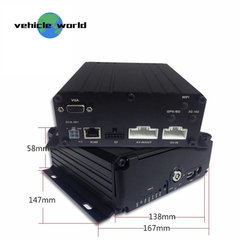 School Bus Vehicle Car Taxi Trailer Truck 2.0MP AHD 1080P HDD SD Card 6Ch Mobile DVR
School Bus Vehicle Car Taxi Trailer Truck 2.0MP AHD 1080P HDD SD Card 6Ch Mobile DVR