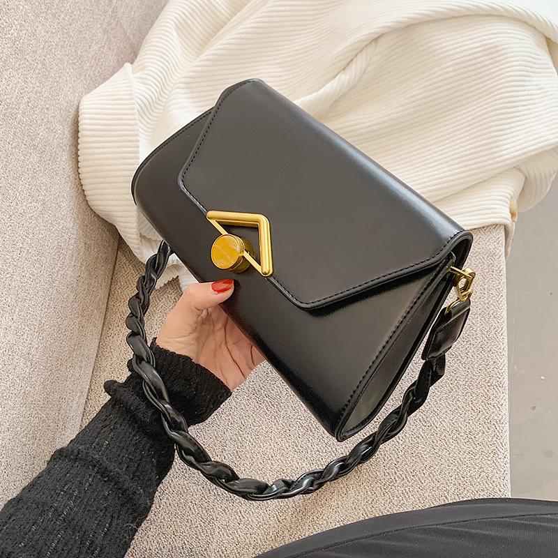 Luxury Handbag2021new Trendy Fashion Ladies Popular Chain Messenger Bag Shoulder Small Square Bag Western Style Small Female, Black
Luxury Handbag2021new Trendy Fashion Ladies Popular Chain Messenger Bag Shoulder Small Square Bag Western Style Small Female, Black