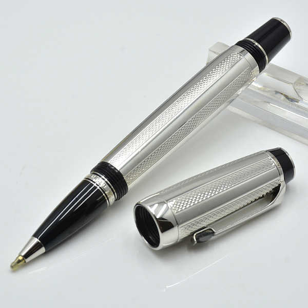 Quality Silver Ag925 High metal Roller ball pen with gem school office stationery classic Writing ball pens for business Gift
Quality Silver Ag925 High metal Roller ball pen with gem school office stationery classic Writing ball pens for business Gift